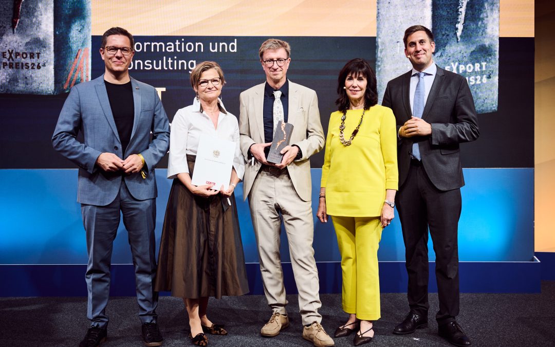 NWT (New Water Technology) OG, ein Hidden Champion aus Österreich gewinnt Bronze beim Exportpreis 2026